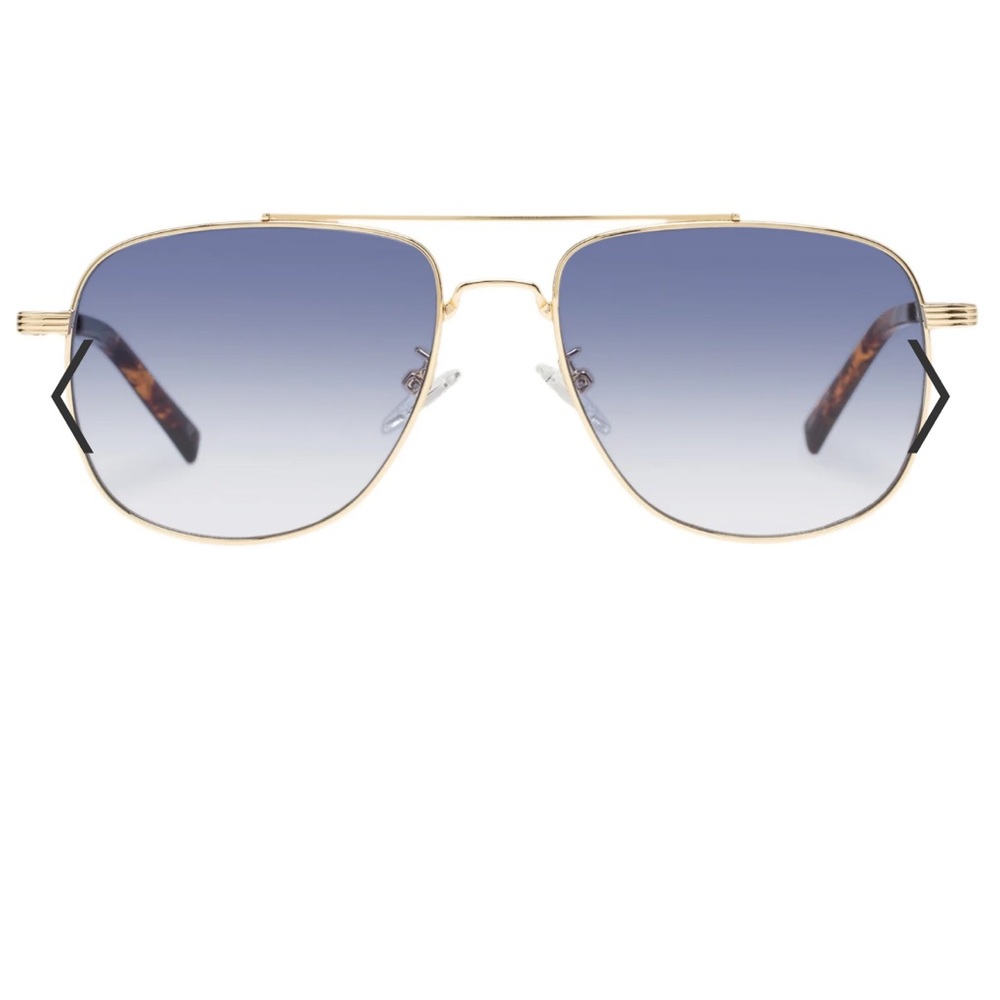 Le Specs blue sunglasses